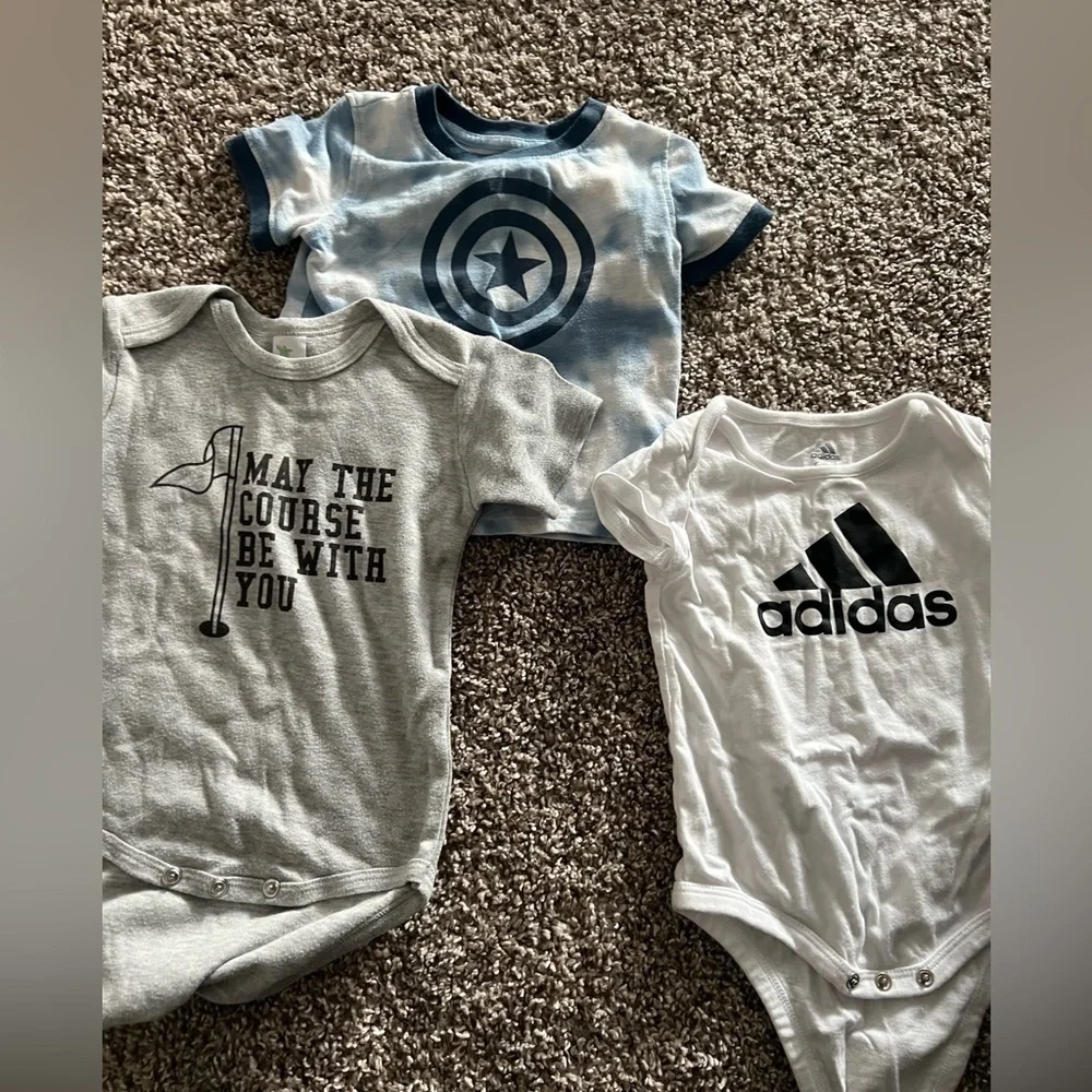 Baby assorted Shirts- 6-9 mo